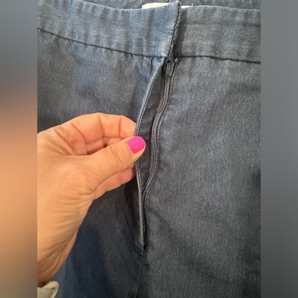 Halogen Women Pants Taylor Fit High Rise Pants Trousers Dark Blue Size 16 - Picture 11 of 14